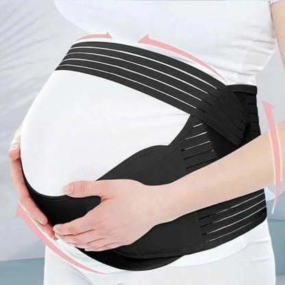 Pregnancy Belly Band - Maternity Support Belt,Breathable Abdominal Bump Brace Straps, Comfortable Prenatal for Back Pain Relief