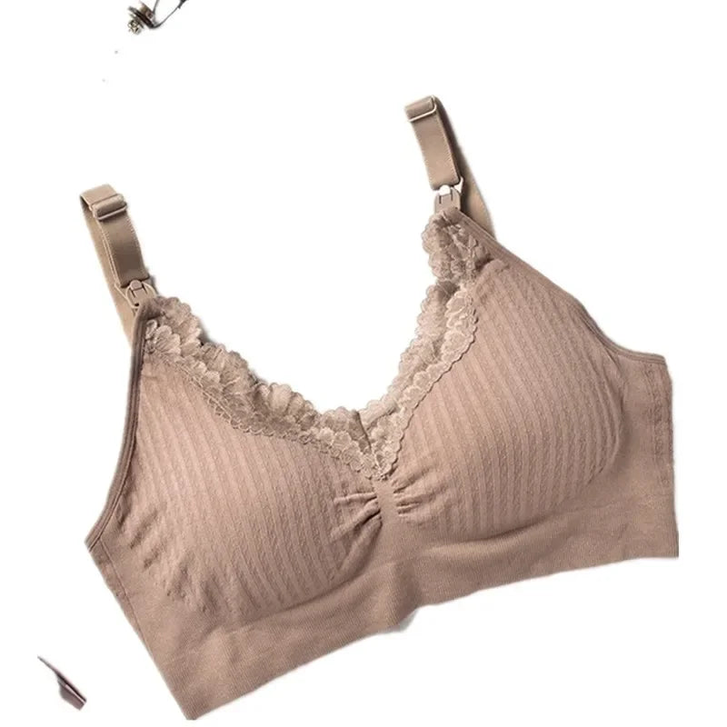New Arrival breastfeeding bra pregnant women underwear maternity nursing bra lace high quality