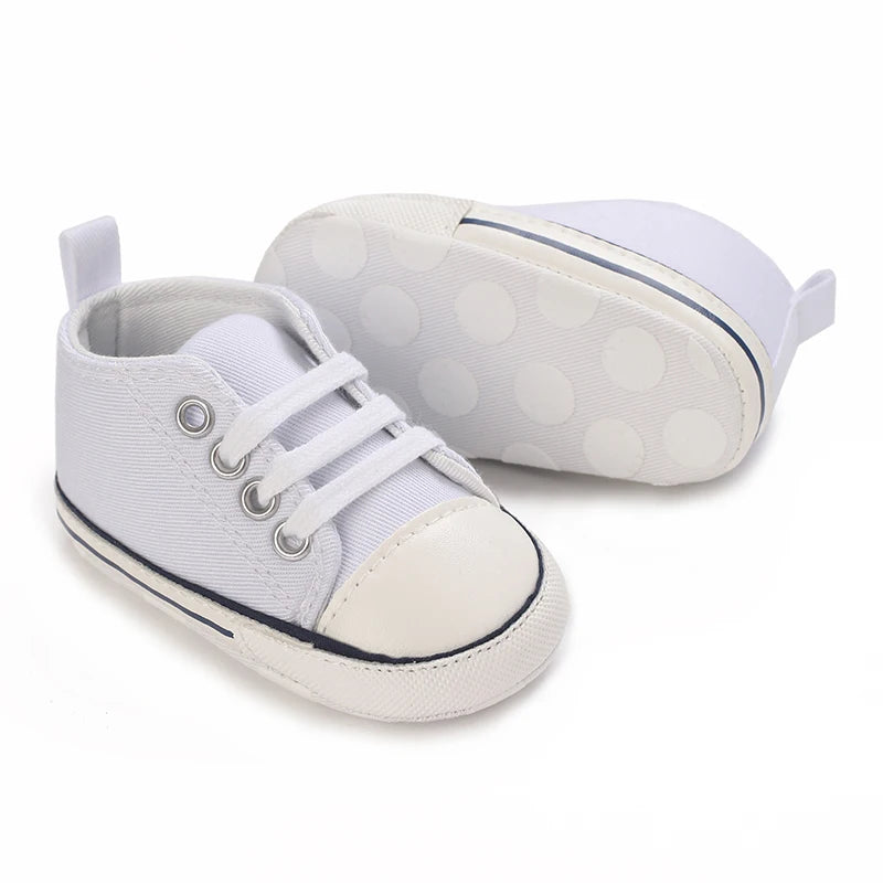 Toddler First Walker Baby Shoes Boy Girl Classical Sport Soft Sole Cotton Multi-Color Crib Baby Moccasins Casual Shoes