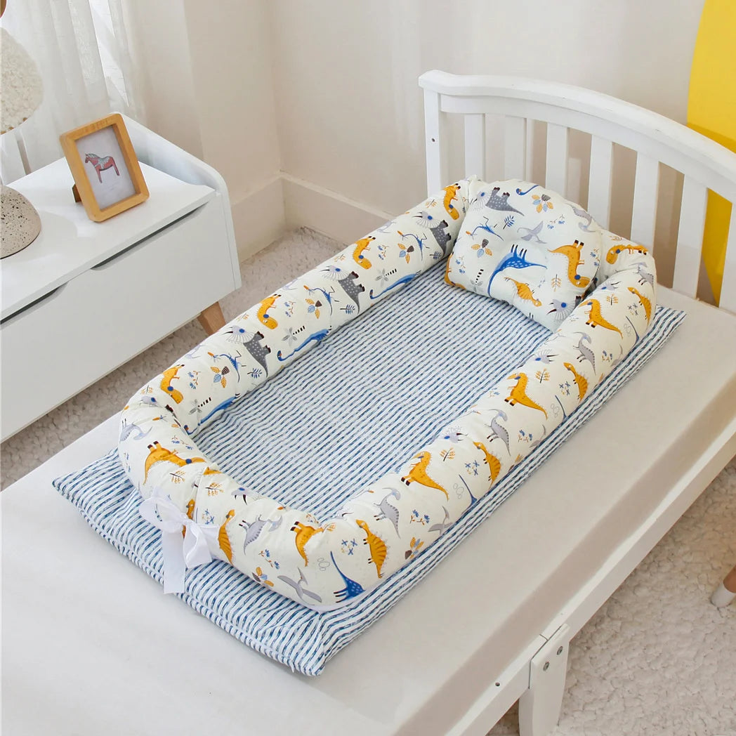 Portable Folding Baby Nest Travel Bed Crib Newborns Cots Sleep Nest Infant Cradle Bed Cuna Baby Nest Baby Dropshipping 90*50cm