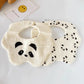 Baby Bib Waterproof Newborn Burp Cloths Cotton Girls and Boys Work Bibs Cute Print Soft Newborn Baby Gift Feeding Accessories