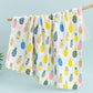 Size 110*110CM 1PC 6 Layers Muslin Cotton Fiber Muslin Baby Swaddles Soft Newborn Wrap Multifunction Infant Blankets Bath Towel