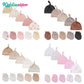 Unisex Cotton Newborn Baby Hat and Gloves Set 10Pieces