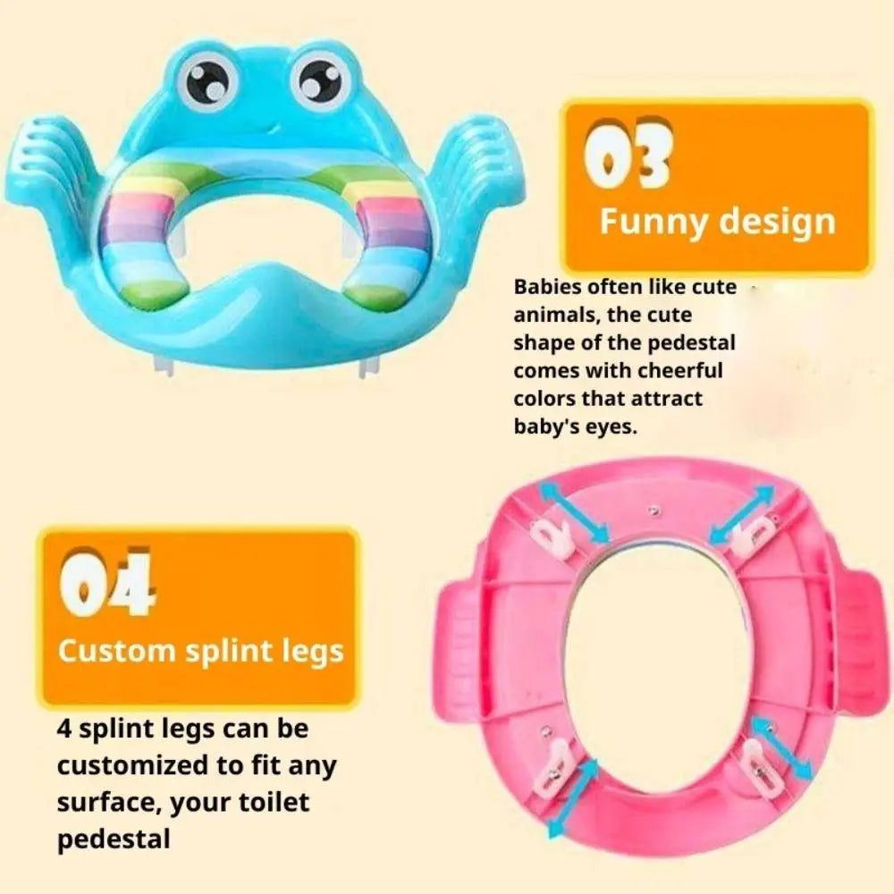 Cute Frog Baby Toilet Seat for Toddler