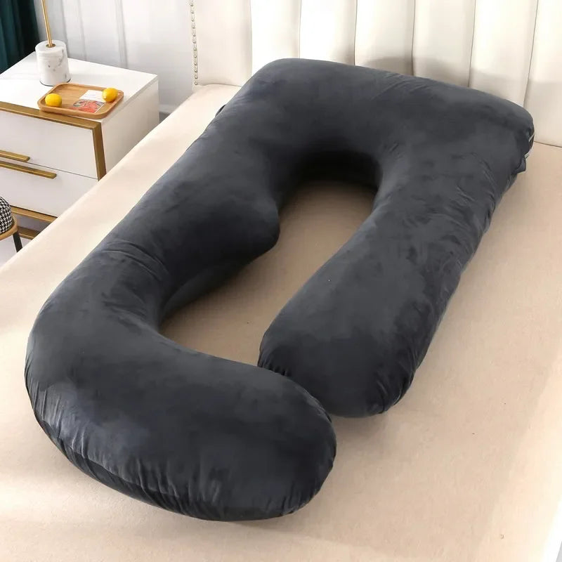 3Kg J Big Pregnancy Pillow for Pregnant Women Nursing Maternity Full Body Pillow,Change pillowcase For Washing,Filling PP cotton