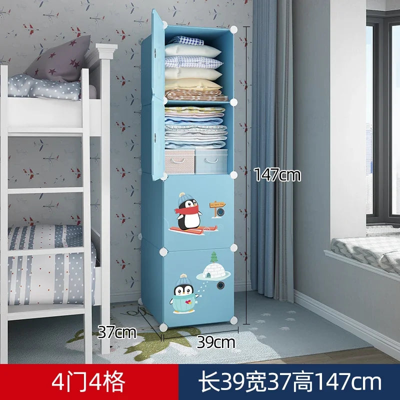 Organizer Baby Cabinets Wardrobe Children's Room Storage Cabinet Cabinets Girl's Drawer Closet Armadio Bimba Baby Furniture