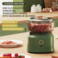 Electric Baby Food Processor 350ml, USB Rechargeable Meat Grinder &Vegetable Shredder for Puree/Garlic, Portable Kitchen Blender