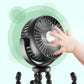 Mini Portable Stroller Fan,3 Speed Rechargeable,360° Rotate Flexible Tripod Better Cooling for Car Seat Crib Treadmill 5000mAh