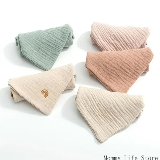 Easy-Washing & Reusable Nursing Towel for Toddlers Boys Girls Soft Cotton 5 Pack
