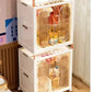 Children's Wardrobe Bedroom Closet Cabinet Baby Storage Box Toy Clothes Organizer Locker Folding Sorting Partition Wardrobe