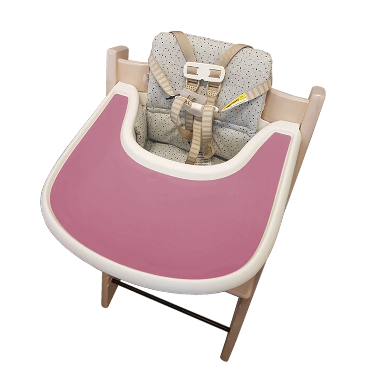 1pcs-Easy To Clean Trip Trap Placemat Silicone Baby Dining Feeding Mat Highchair Flat Tray Placemat For Baby