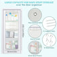 Plush Toy Storage Folding Over Door Organizer with Hook Baby Ideas Holder Animals Stuffy Bags Nursery Bins Mesh Hammock Bag for