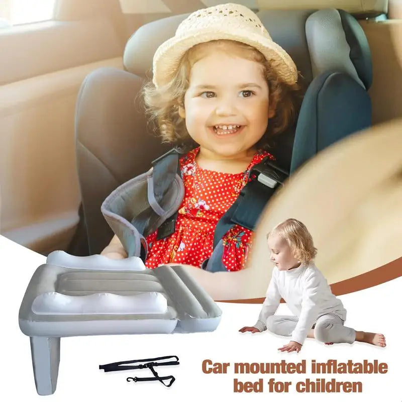 Portable Toddler Airplane Bed – Inflatable Travel Mattress & Seat Extender