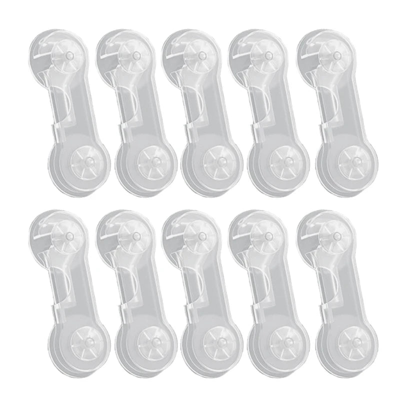 5/10Pcs Baby Cabinet Locks Strap Drawer Lock Child Anti-opening Refrigerator Lock Home Baby Anti-pinch Safety Protection Buckle