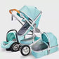 Hot 2025 Baby Stroller – Foldable, High View & Travel