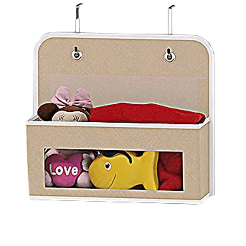 Wall-Mounted Underwear Storage Box Baby Bed Doll Toy Hanging Bag Children's Plaything Organizer Door Ba Storage Pouch
