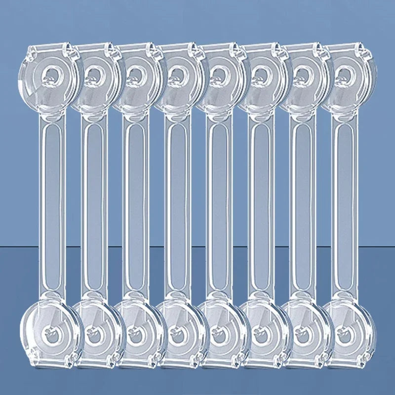 4/8/10Pcs/Lot Child Lock Protection of Children Baby Drawer Anti-opening Cabinet Door Refrigerator Anti-pinch Safety Lock Buckle
