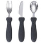 Infant Feeding Set – Silicone Plate, Spoon & Fork