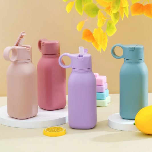 Toddler Flip Lid Cup – Portable Baby Drinking Bottle